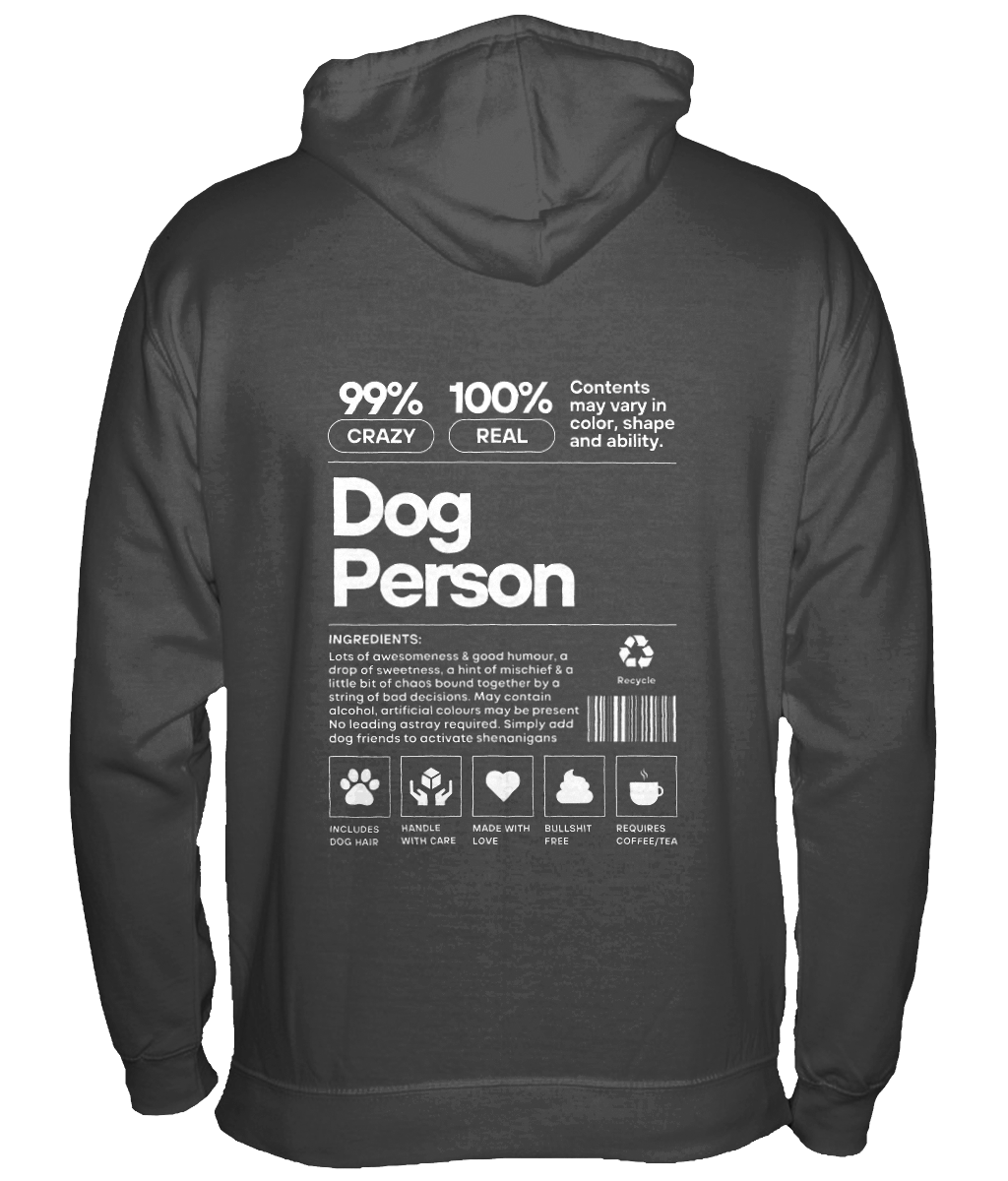 99% Crazy Dog Person Hoodie