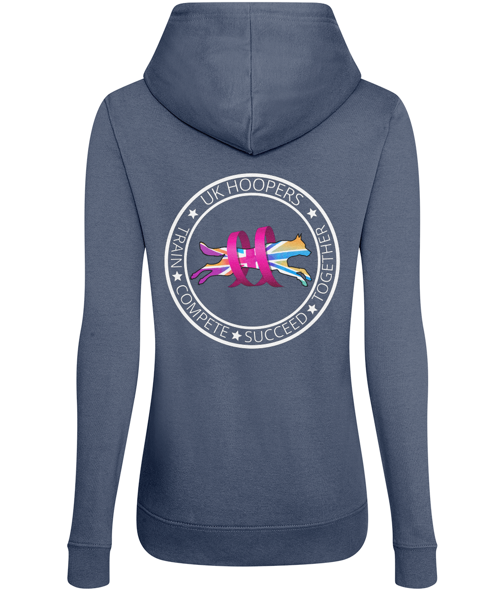 UK Hoopers Ladies Fit Hoodie