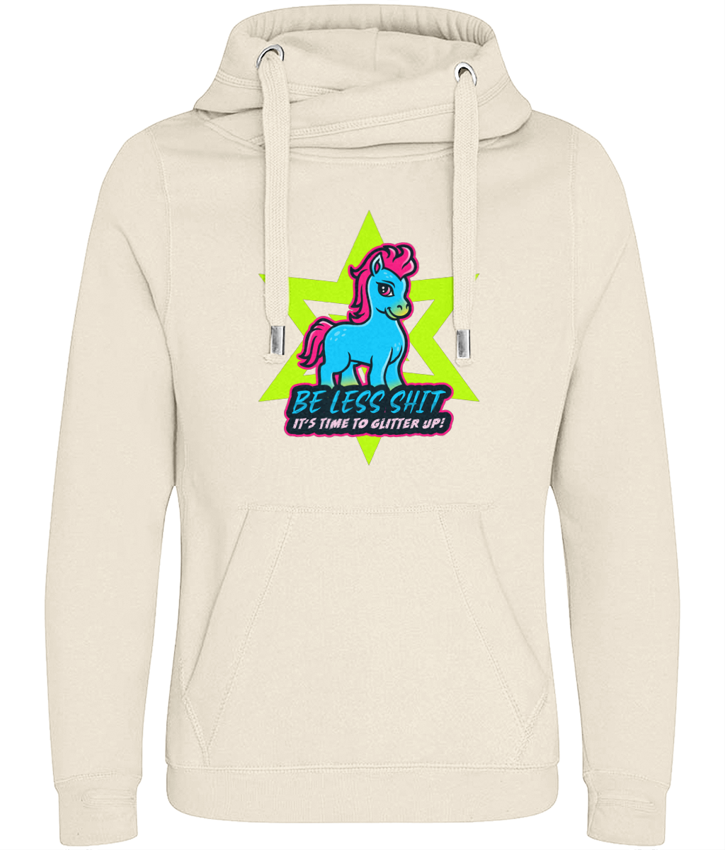 Be Less Sh*t Unicorn Chunky Hoodie