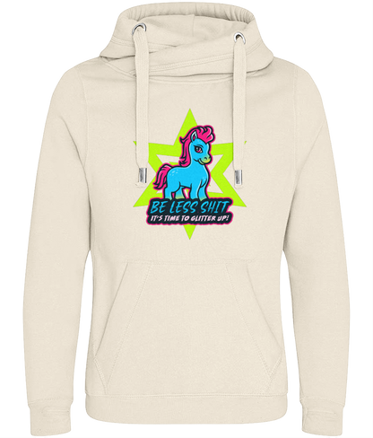 Be Less Sh*t Unicorn Chunky Hoodie