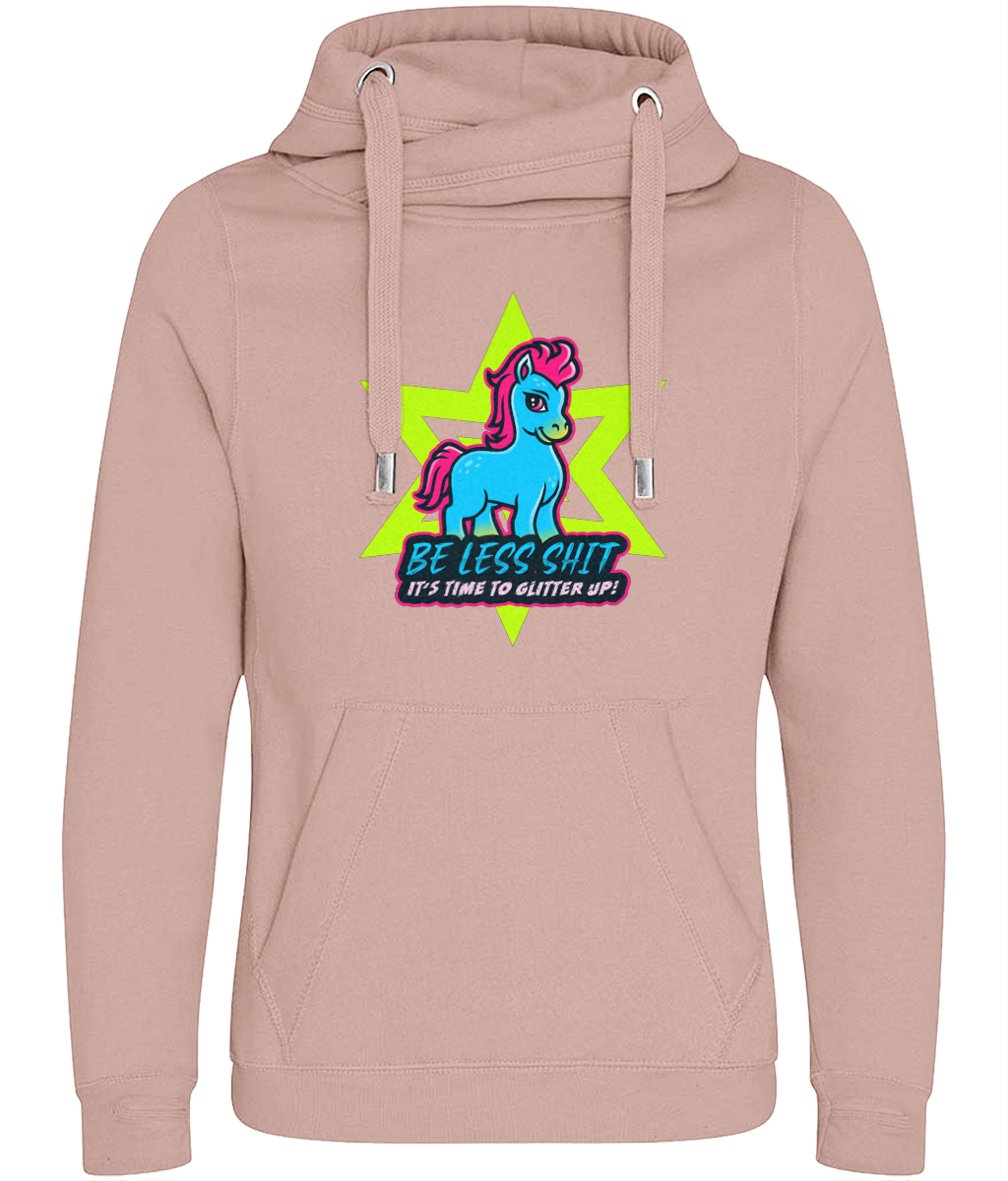 Be Less Sh*t Unicorn Chunky Hoodie