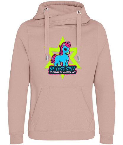 Be Less Sh*t Unicorn Chunky Hoodie