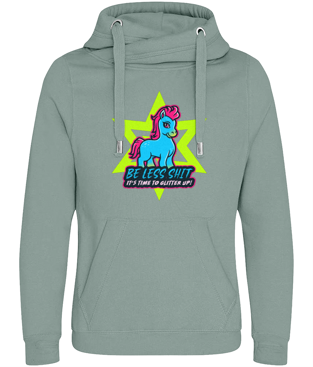 Be Less Sh*t Unicorn Chunky Hoodie