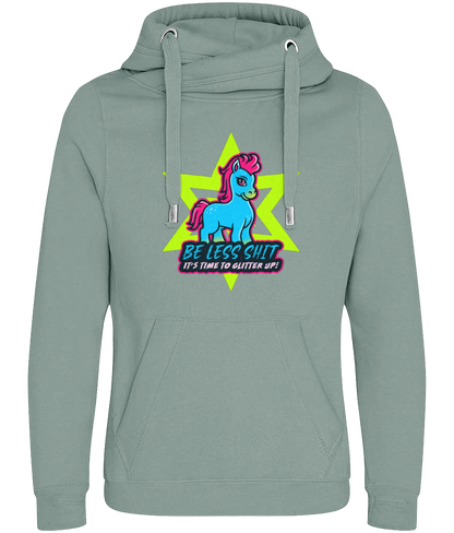 Be Less Sh*t Unicorn Chunky Hoodie