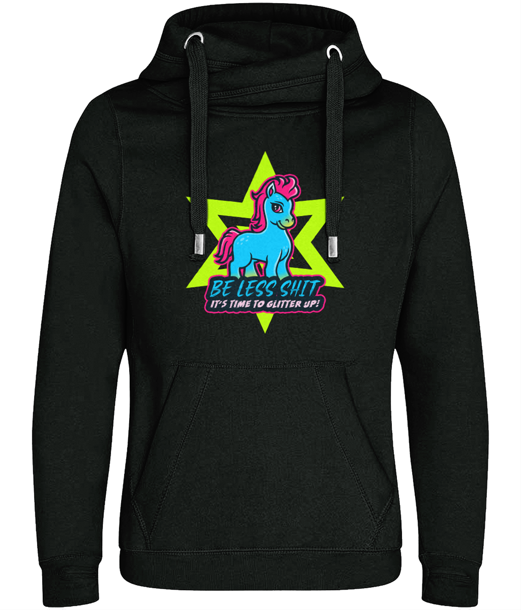 Be Less Sh*t Unicorn Chunky Hoodie