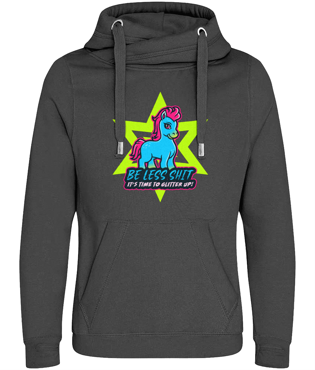 Be Less Sh*t Unicorn Chunky Hoodie