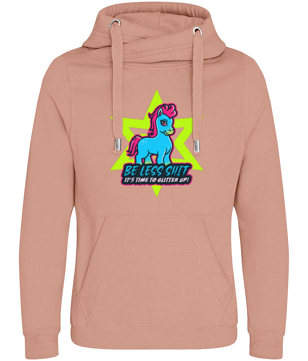 Be Less Sh*t Unicorn Chunky Hoodie