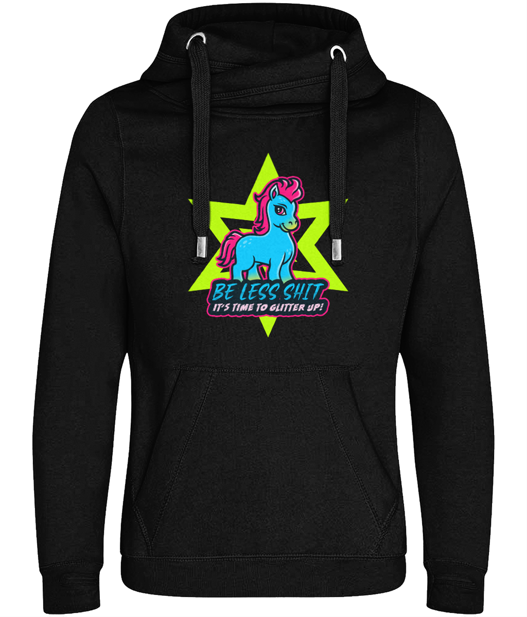 Be Less Sh*t Unicorn Chunky Hoodie